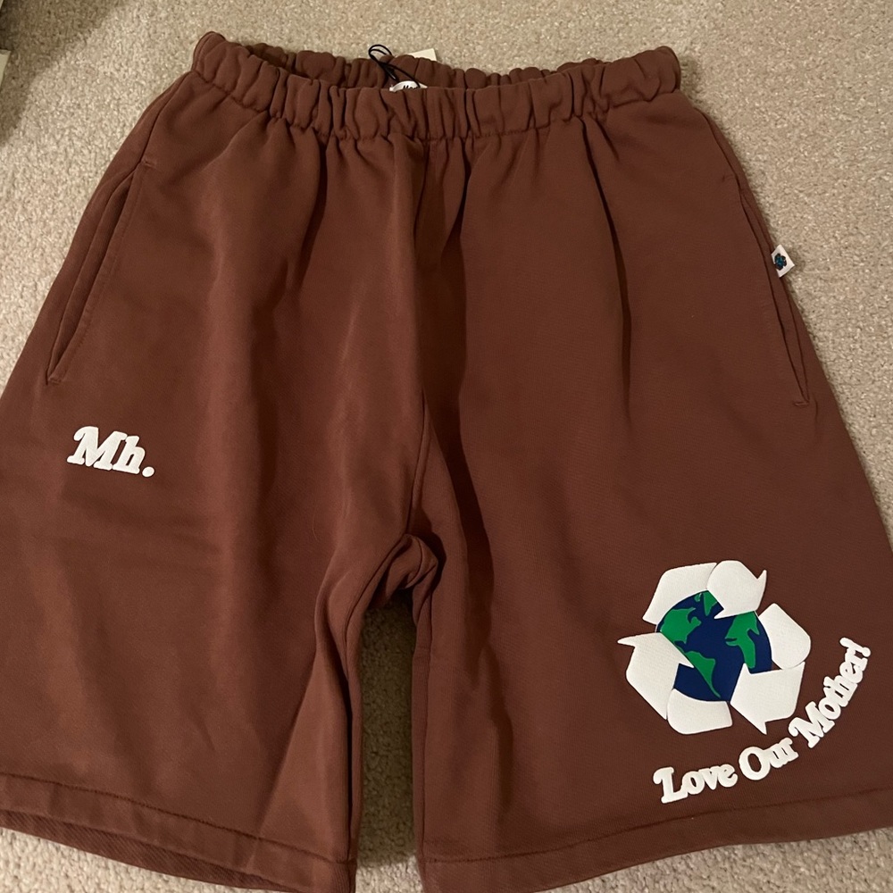 Madhappy Earth Day Collection Brown Shorts (Size Women’s Medium)
